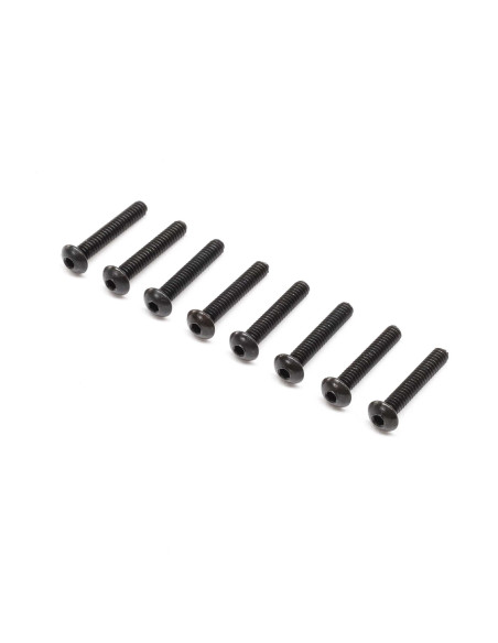 Button Head Screws  2-56 x 1-2" (8)