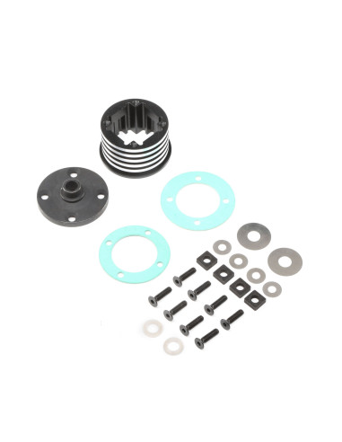 Diff Housing Set  Aluminum (1): DBXL-E