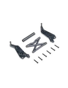 Wheelie Bar Set  Black:...