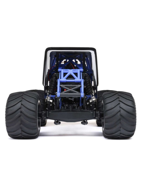 1-18 Mini LMT Son Uva Digger 2S 4X4 RTR Brushed Monster Truck (Battery & Charger Included)  Blue