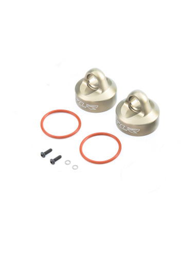 Bleeder Shock Caps  Al (2): 5T  MINI WRC