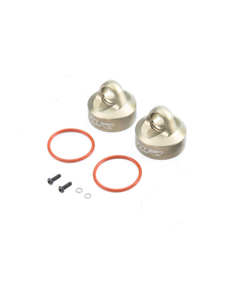 Bleeder Shock Caps  Al (2): 5T  MINI WRC