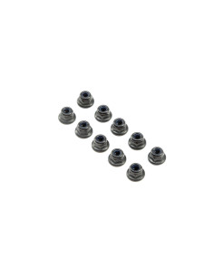 M3 Flanged Lock Nuts (10)