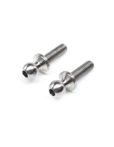 Titanium Ball Stud  4.8 x 10mm (2) 22-22T-22-4