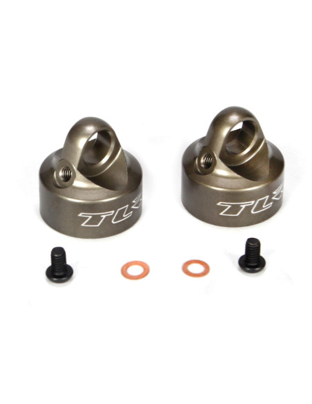 Bleeder Shock Caps Alum (2): 22-22T-22-4