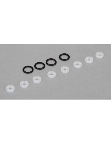 X-Ring Seals (8)  Lower Cap Seals (4): All 8IGHT