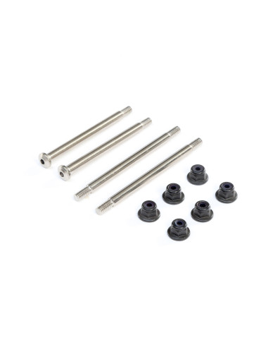 Outer Hinge Pins 3.5mm Electro Nickel (2): 8X  8XE