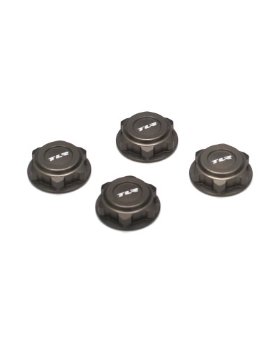Covered 17mm Wheel Nuts  Aluminum: 8B-8T 2.0