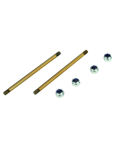 Threaded ti-ni front king pin