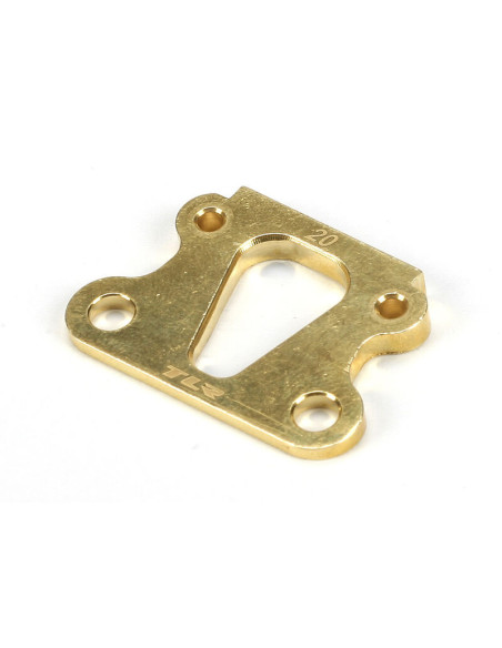 Brass kick angle shim  20 deg: 22