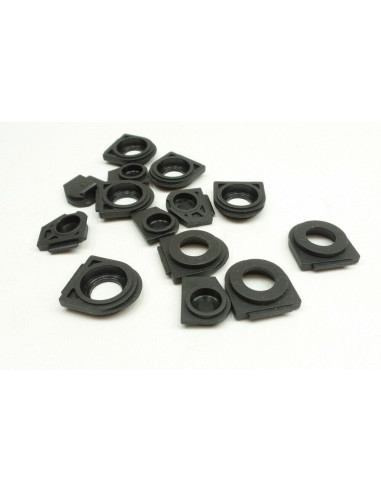 Drive belt adjustment inserts: 22-4