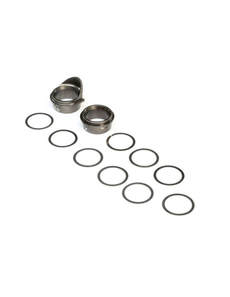 Rear gearbox bearing inserts  aluminum: 8x
