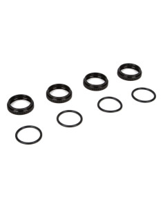16mm shock nuts & o-rings:...