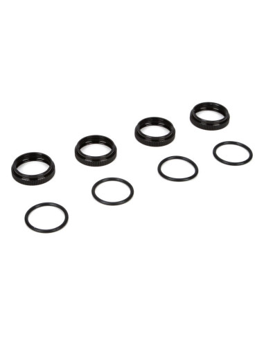 16mm shock nuts & o-rings: 8b 3.0
