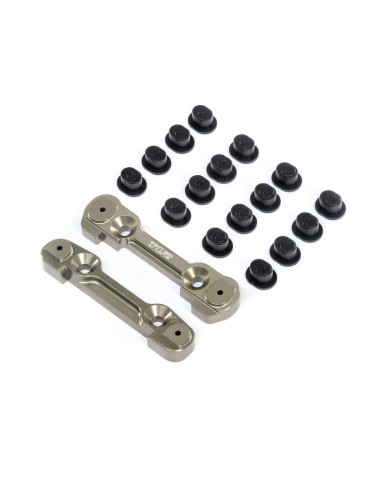 Adjustable front hinge pin brace w-inserts: 8