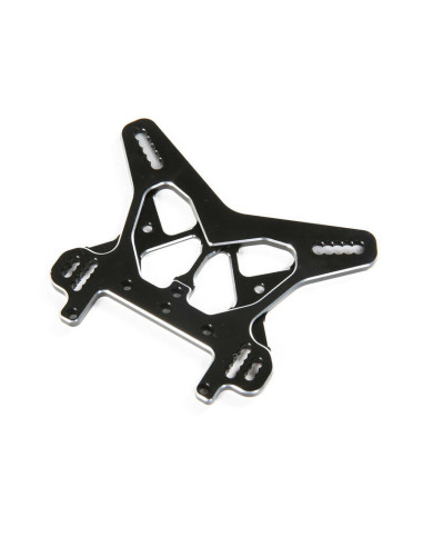 Rear shock tower  black  aluminum: 8x-8xe