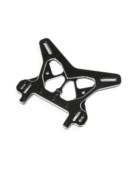 Rear shock tower  black  aluminum: 8x-8xe