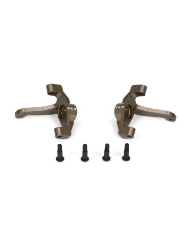 Front spindle set  aluminum: 22-4