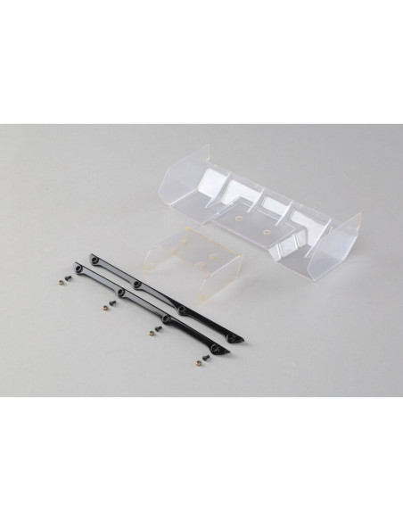 Polycarbonate wing  pre cut clear: 8-e-t 4.0
