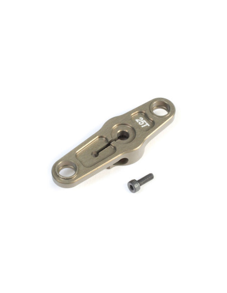 Aluminum servo horn throttle 25t: 8x (tlr3410