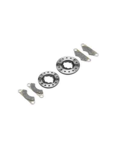 Heavy duty brake pads & disks:8&8t4.0