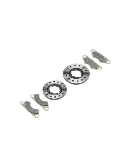 Heavy duty brake pads & disks:8&8t4.0