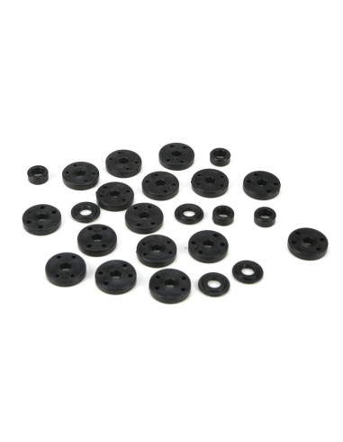 Piston set & bushings  12mm shock: 22
