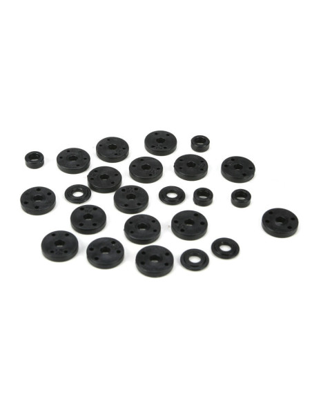 Piston set & bushings  12mm shock: 22