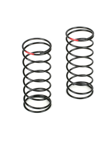Front shock spring  2.5 rate  red