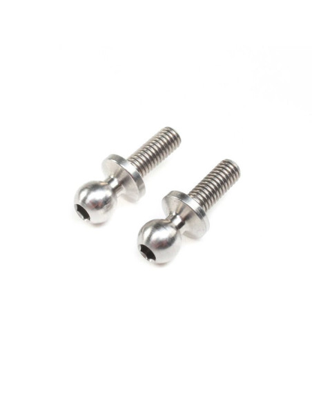 Titanium ball stud  4.8 x 8mm (2)