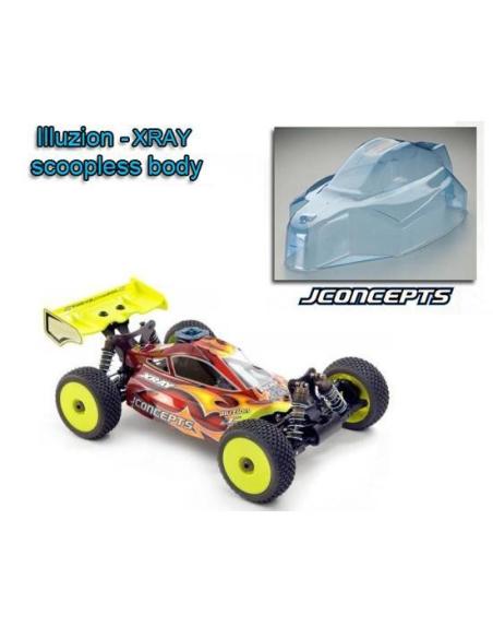 Carrocería ILLUZION SCOOPLESS sin pintar para XRAY 808 de JConcepts
