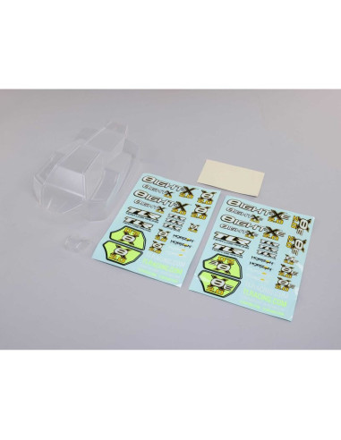 Body set with decals  clear: 8x  8xe 2.0