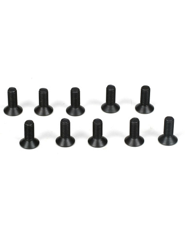 Flathead Screws  M3 x 8mm (10)