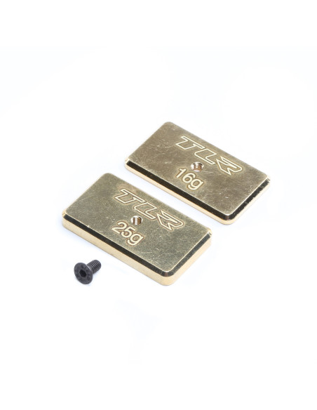Rear Brass Weight Set  16g & 25g: 22 5.0