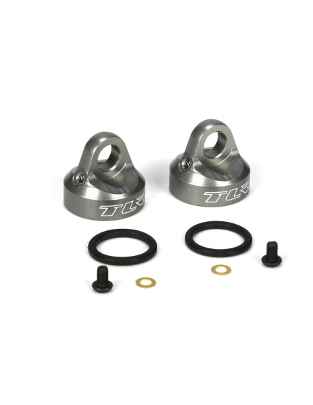 Bleeder Shock Caps  Aluminum (2): TEN