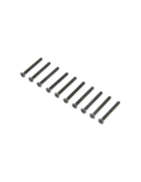 Flat Head Screws M3 x 30mm (10)