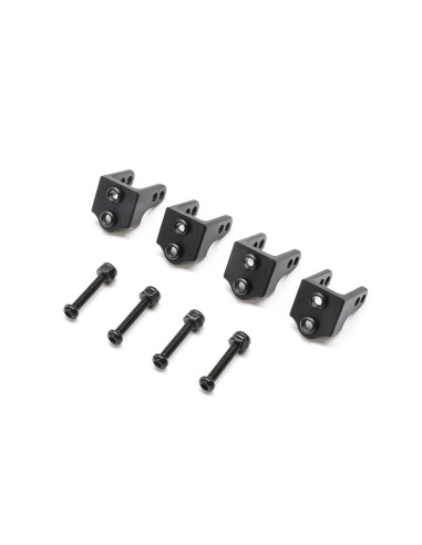 Aluminum Upper Shock Mount  Black: Mini LMT (4)