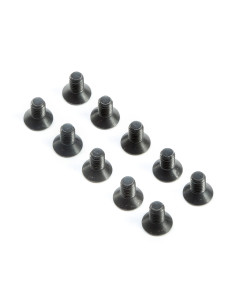 Flat Head Screws M4 x 8mm (10)