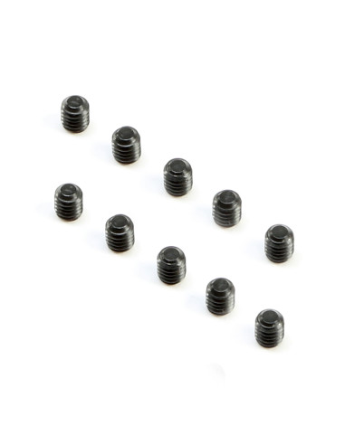 Cup Point Set Screws M2.5 x 3mm (10)