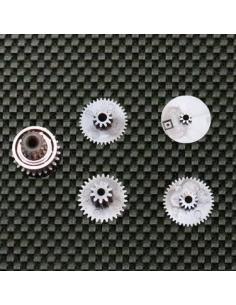 Piñonería para servo...