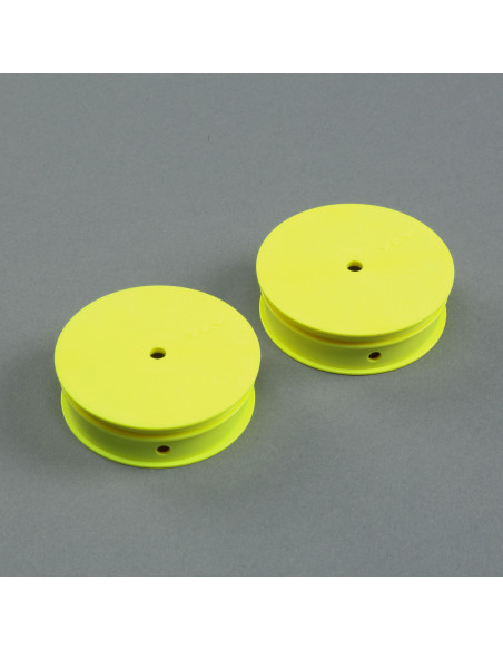 1-10 Narrow Front Buggy Wheels  Stiffezel  12mm Hex  Yellow (2): 22