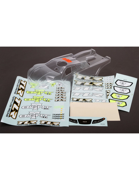 1-8 Clear Body Set: 8T 3.0 & 4.0
