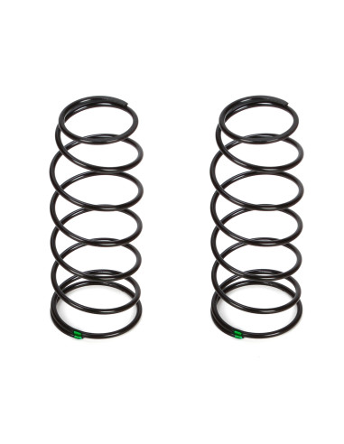 16mm Front Shock Spring  4.8 Rate  Green (2):...