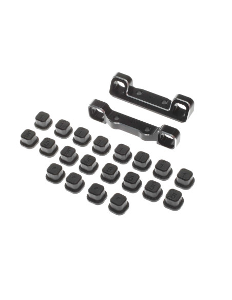 Adjustable Pivot Set C & D Black: 22 5.0