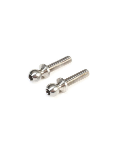 Ball Stud  4.8 x 12mm Titanium (2)