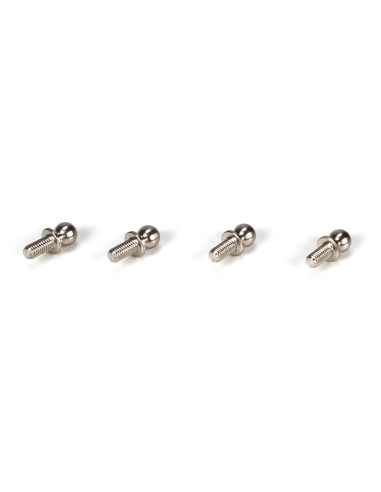 Ball Stud  Low Mount  4.8 x 6mm (4): 22-T-SCT