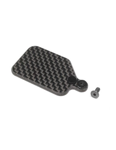 Carbon Receiver Mounting Plate: 22X-4