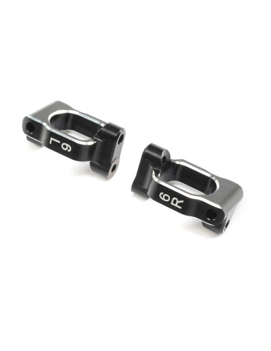 Caster Block Set 6 deg Aluminum: 22X-4