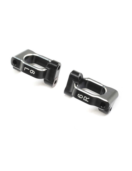 Caster Block Set 6 deg Aluminum: 22X-4