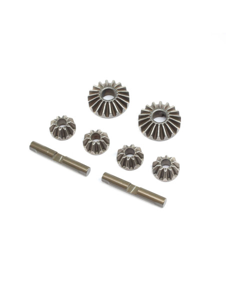 Diff Gear & Cross Pin Set Metal: 22X-4
